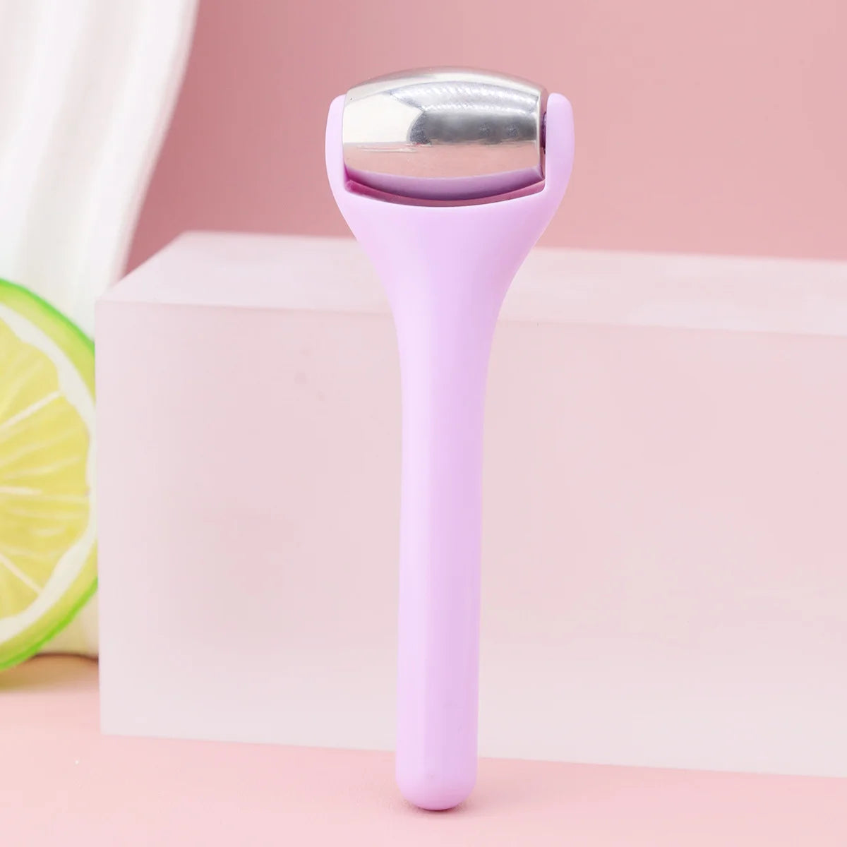Ice Eye Roller, Cooling Stainless Steel Eye Massage Stick for Puffiness & Dark Circles, Skin Care Beauty Tool