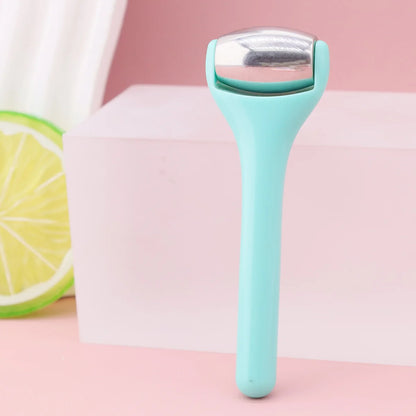 Ice Eye Roller, Cooling Stainless Steel Eye Massage Stick for Puffiness & Dark Circles, Skin Care Beauty Tool