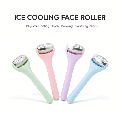 Ice Eye Roller, Cooling Stainless Steel Eye Massage Stick for Puffiness & Dark Circles, Skin Care Beauty Tool